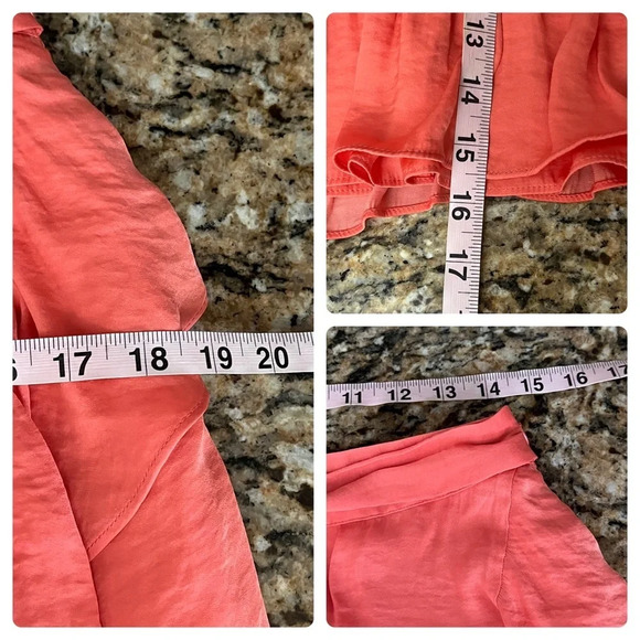 St Bernard Naked Zebra Faux Wrap Mini Skirt Ruffle Hem Beach Boho Peasent Beach - Picture 6 of 9